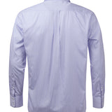 Camisa M/L H Easy Iron Stripe Blue Purple Hombre 3