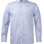 Camisa M/L H Easy Iron It Stripe Blue Hombre 2
