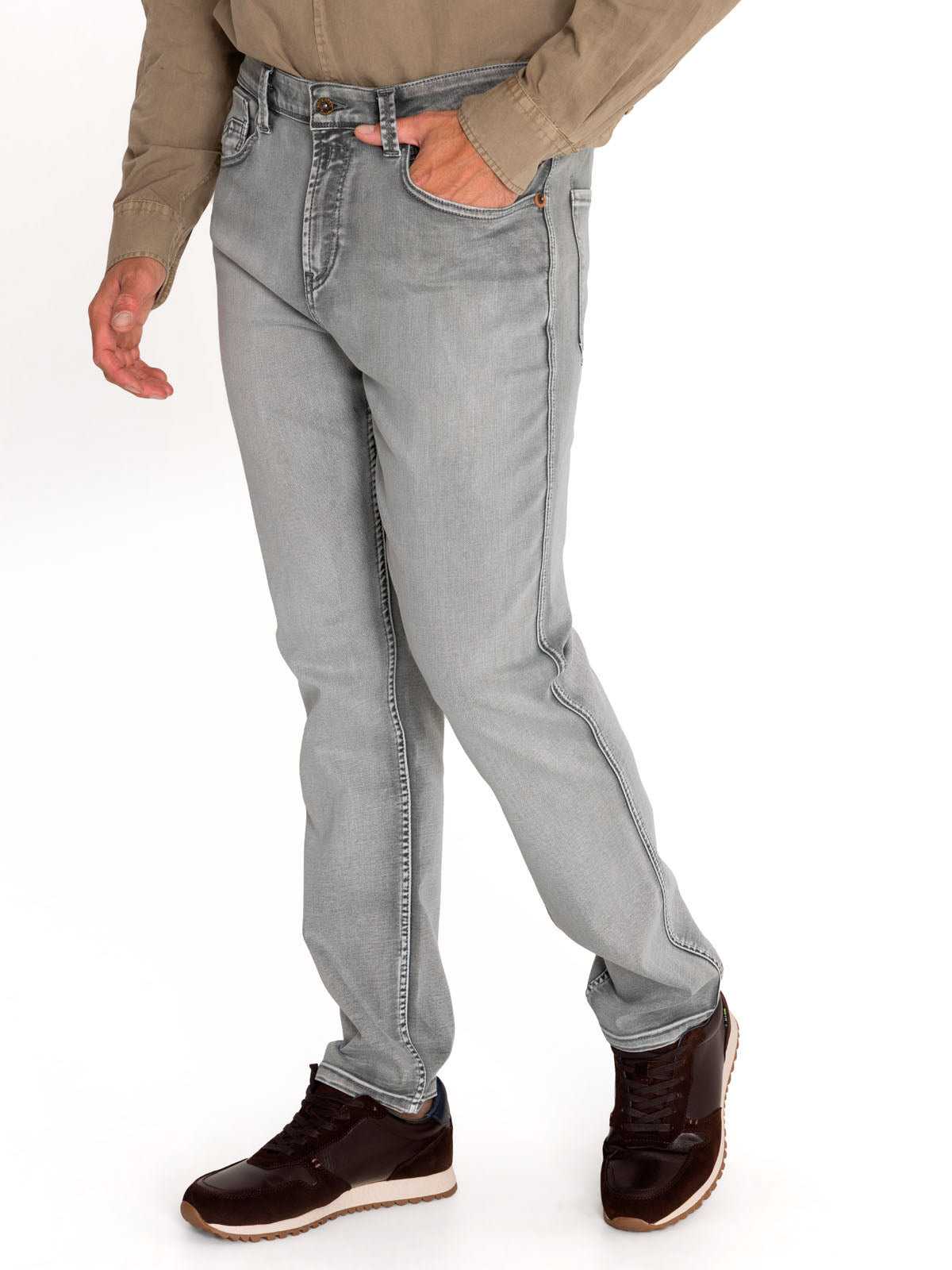 Jeans H Baycolor Pewter Hombre 5