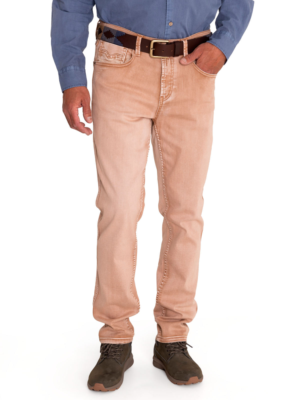 Jeans H Baycolor Bronze Brown Hombre 4