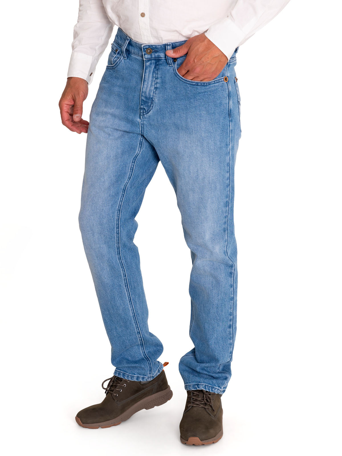Jeans H Tommy Light Denim Hombre 5