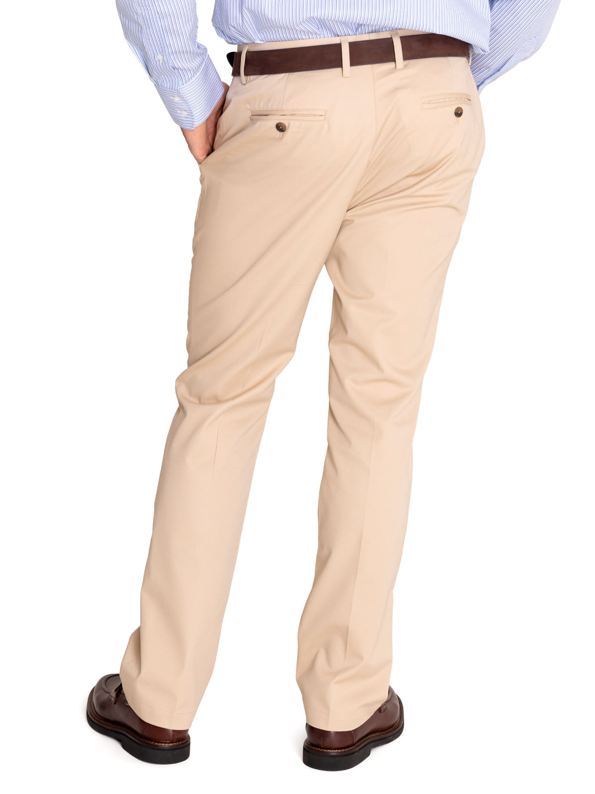 Pantalón Chino H 'Wrinkle Free' Khaki Hombre 6