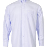 Camisa M/L H 'Wrinkle Free' Stripe Light Blue Hombre 2