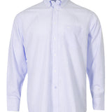 Camisa M/L H 'Wrinkle Free' Stripe Light Blue Hombre 2