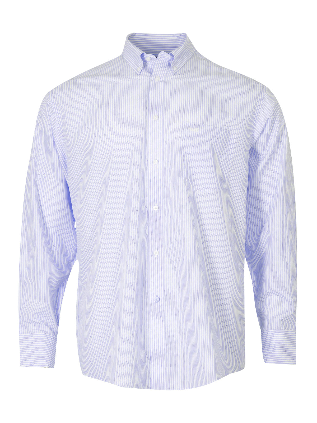 Camisa M/L H 'Wrinkle Free' Stripe Light Blue Hombre 2