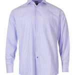 Camisa M/L H 'Wrinkle Free' Stripe Pink Hombre 2