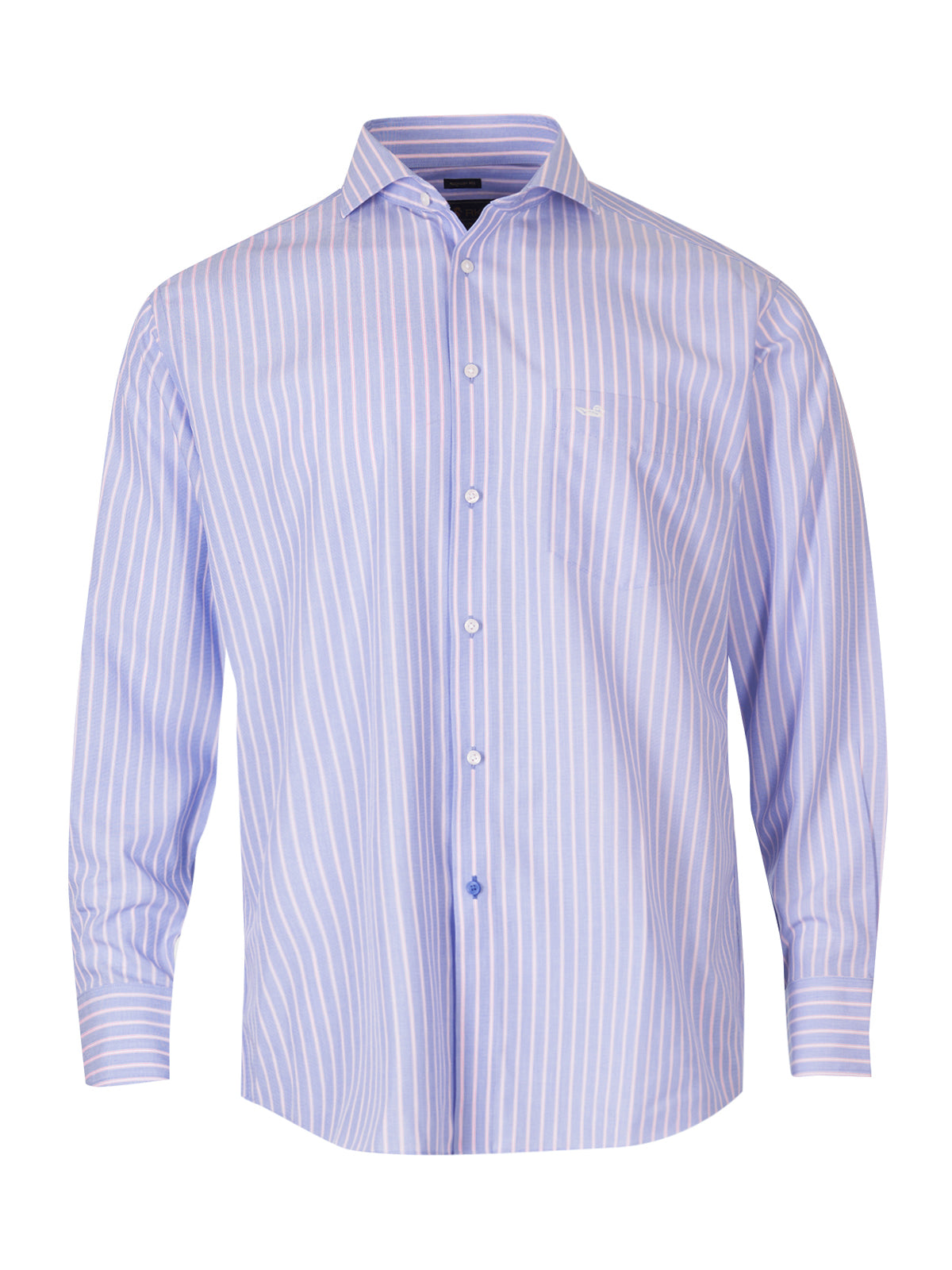 Camisa M/L H 'Wrinkle Free' Stripe Pink Hombre 2