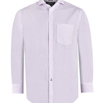 Camisa M/L H 'Wrinkle Free' Square Lilac Hombre 2