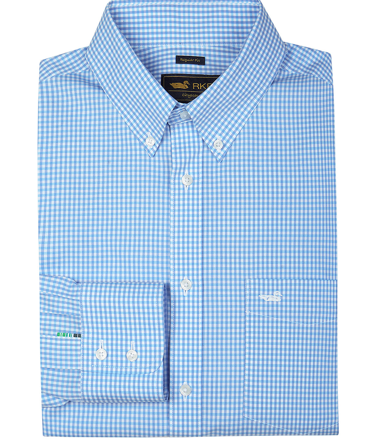 Camisa M/L H 'Wrinkle Free' Square Calypso Hombre 1