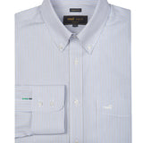 Camisa M/L H 'Wrinkle Free' Stripe Grey Hombre 1