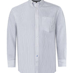 Camisa M/L H 'Wrinkle Free' Stripe Grey Hombre 2