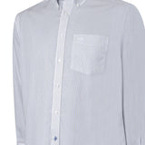 Camisa M/L H 'Wrinkle Free' Stripe Grey Hombre 4