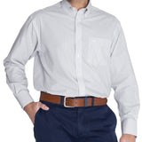 Camisa M/L H 'Wrinkle Free' Stripe Grey Hombre 5