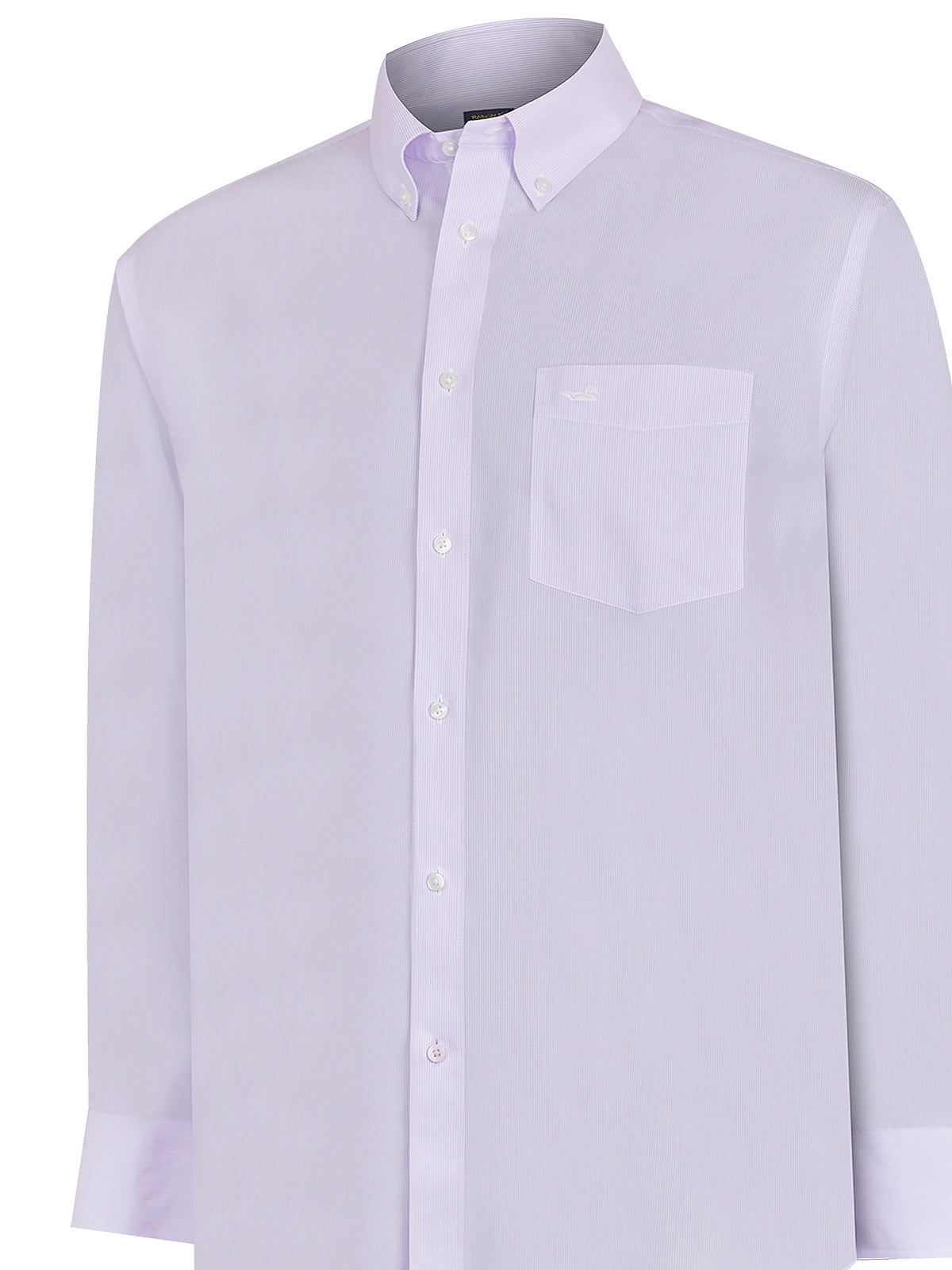 Camisa M/L H 'Wrinkle Free' Stripe Lavendula Hombre 4