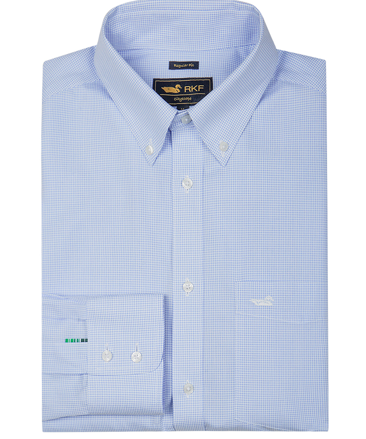Camisa M/L H 'Wrinkle Free' Square Sky Hombre 1