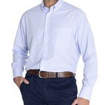Camisa M/L H 'Wrinkle Free' Square Sky Hombre 5