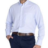 Camisa M/L H 'Wrinkle Free' Square Sky Hombre 5