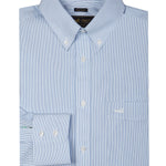 Camisa M/L H 'Wrinkle Free' Stripe Blue Hombre 1
