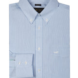 Camisa M/L H 'Wrinkle Free' Stripe Blue Hombre 1