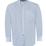 Camisa M/L H 'Wrinkle Free' Stripe Blue Hombre 2