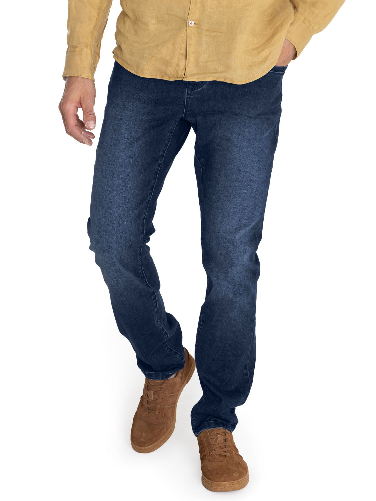 Jeans H Bari Medium Denim Hombre 5