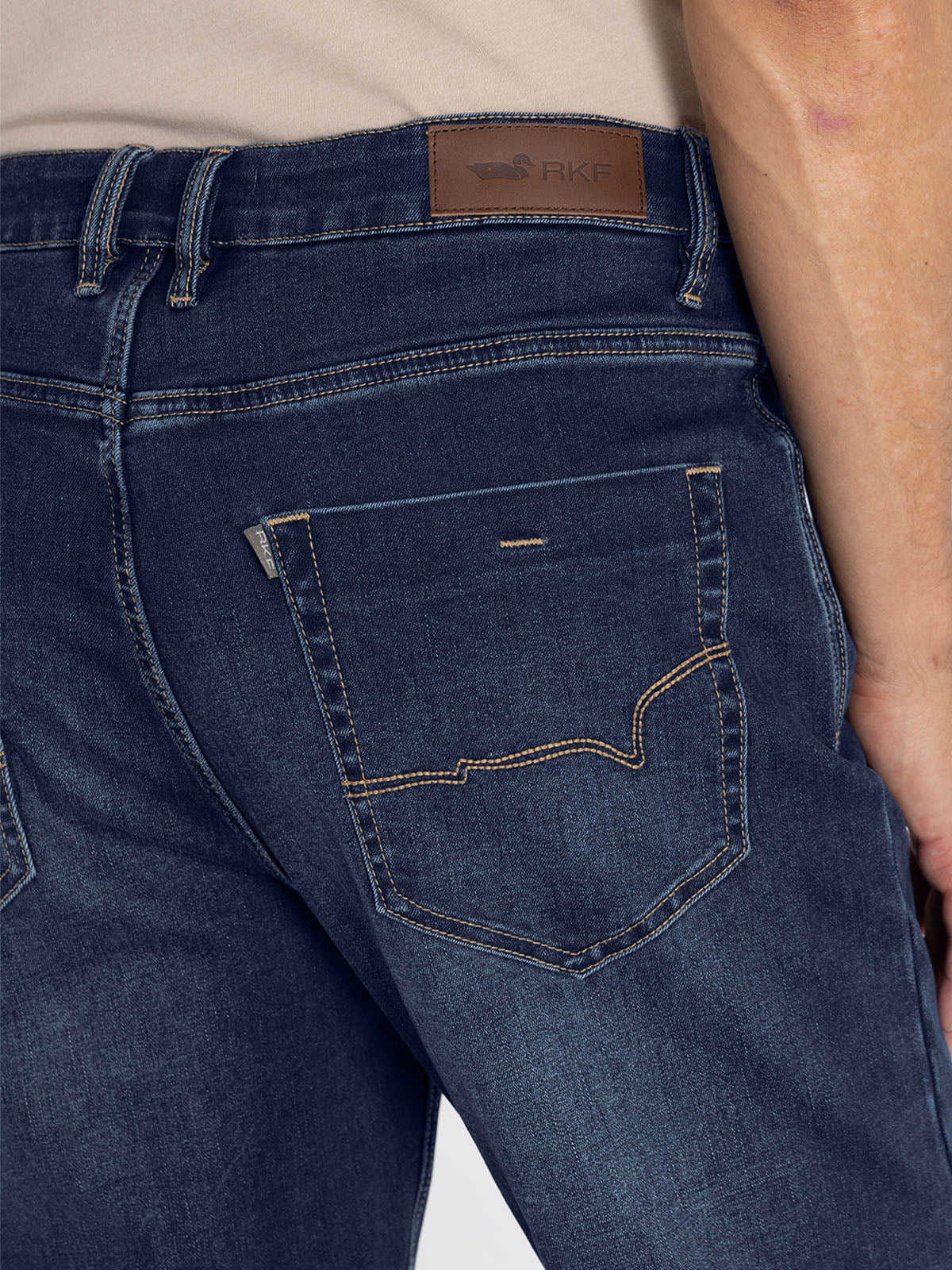 Jeans H Patrick Medium Denim Hombre 7