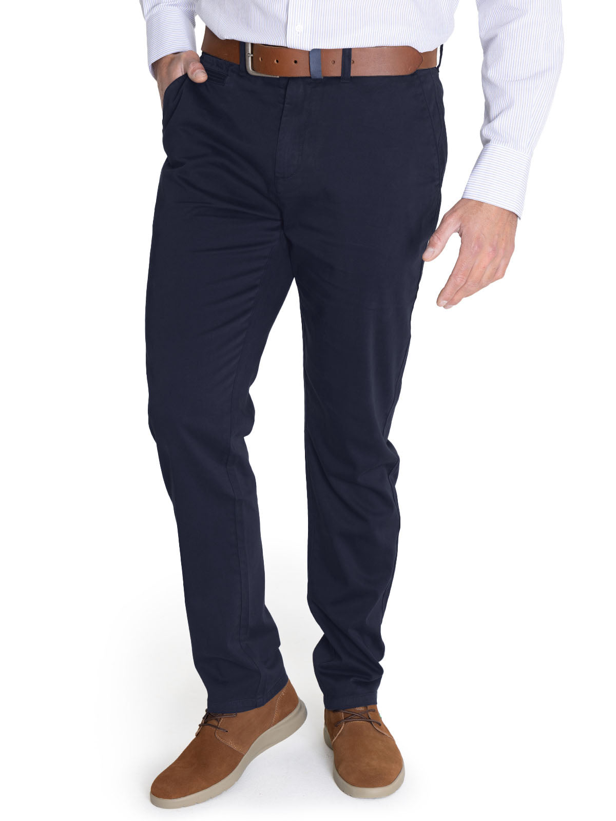 Pantalón Chino H Napoli Medieval Blue Hombre 5