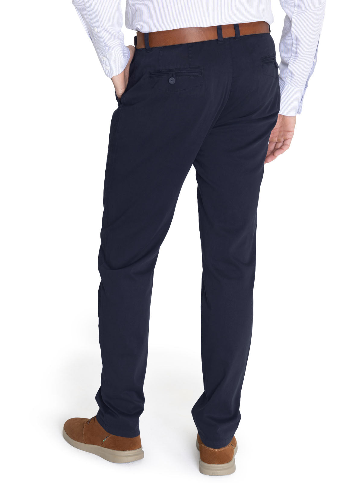 Pantalón Chino H Napoli Medieval Blue Hombre 6