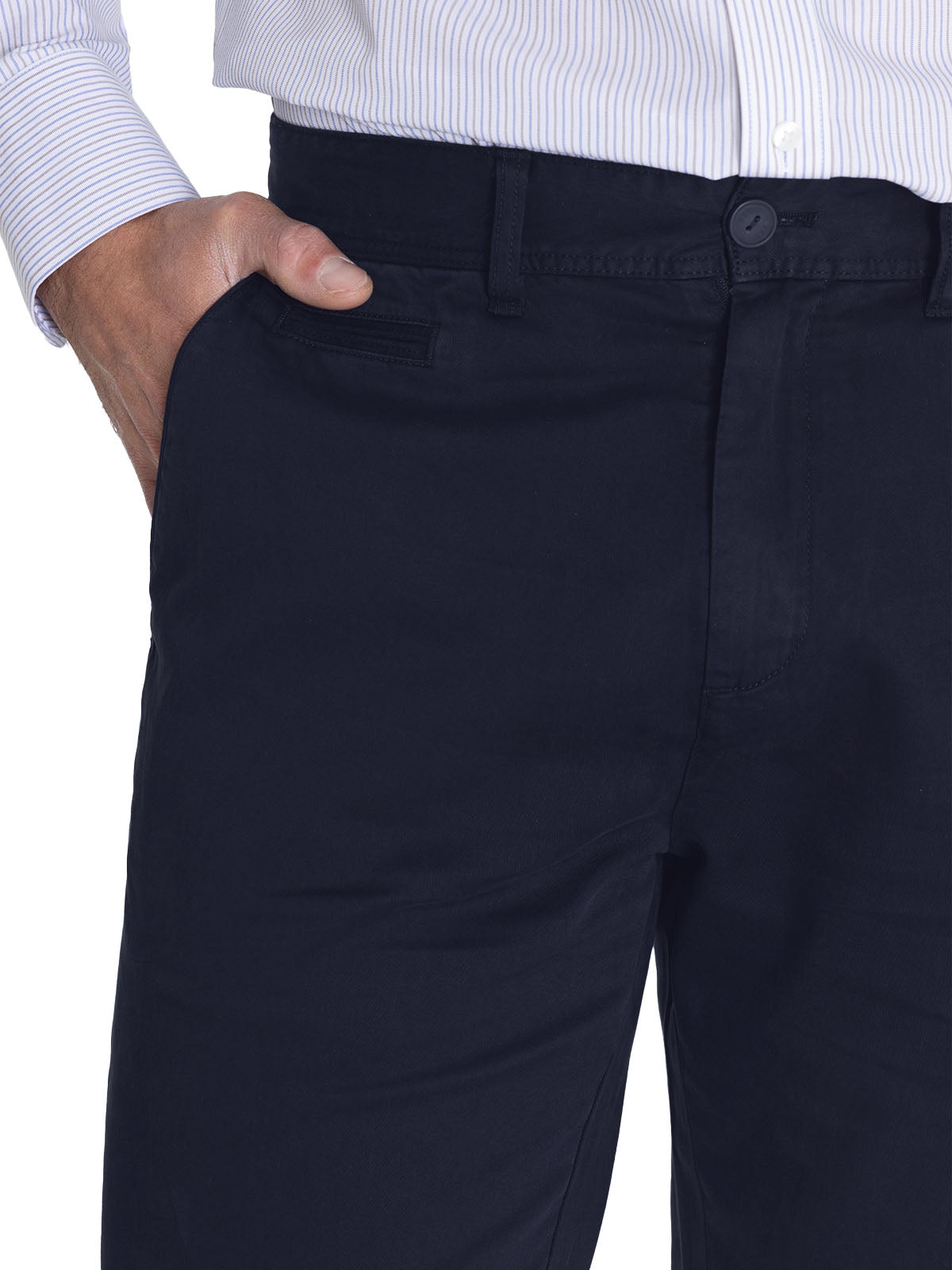 Pantalón Chino H Napoli Medieval Blue Hombre 7