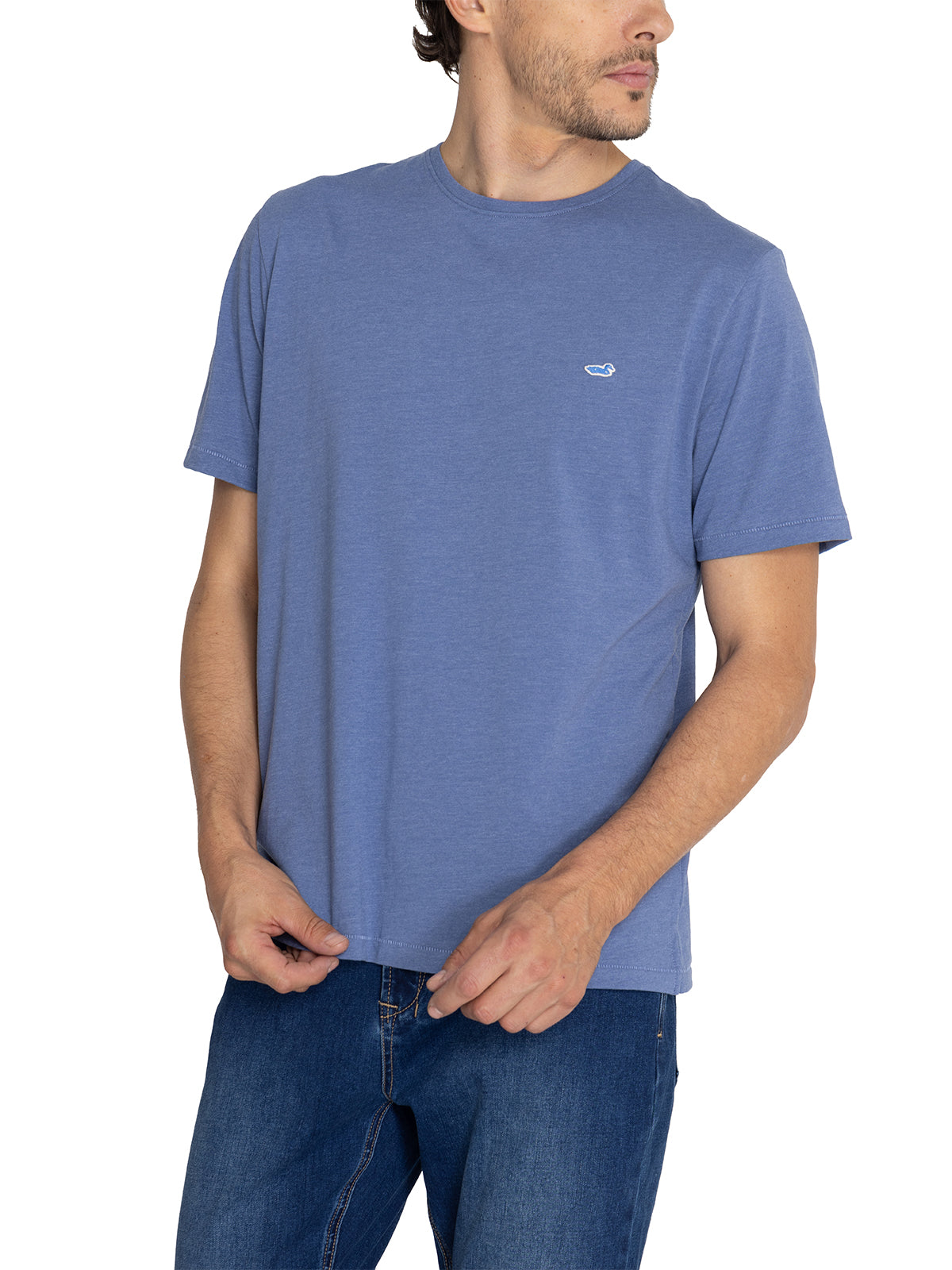 Camiseta M/C H Native Azul Hombre 4