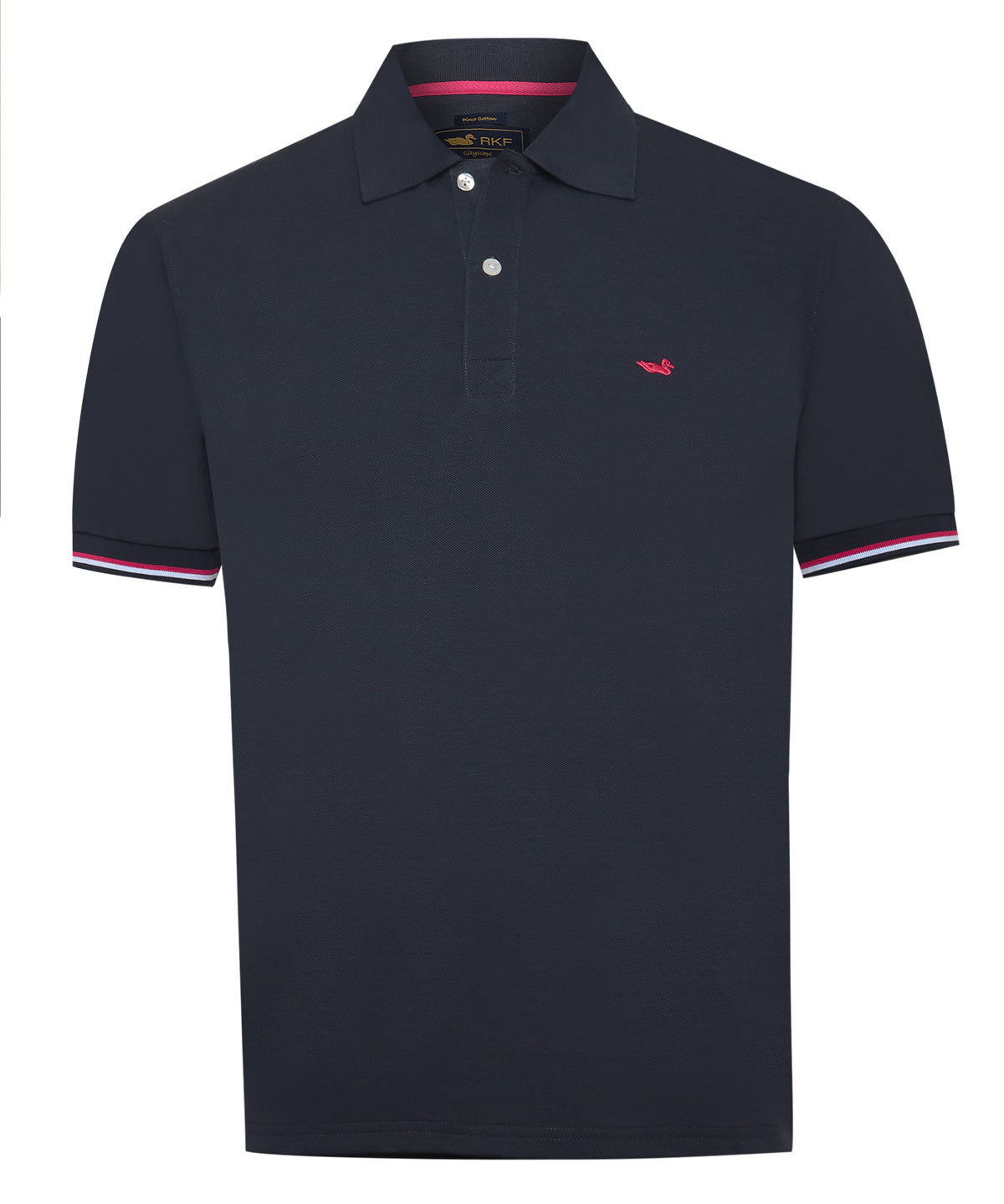 Polo M/C H Mitchell Navy Hombre 1