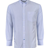 Camisa M/L H 'Wrinkle Free' Stripe Sky Hombre 2