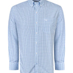 Camisa M/L H 'Wrinkle Free' Square Multi Blue Hombre 2