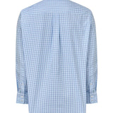 Camisa M/L H 'Wrinkle Free' Square Multi Blue Hombre 3