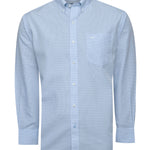 Camisa M/L H 'Wrinkle Free' Square Ocean Hombre 2