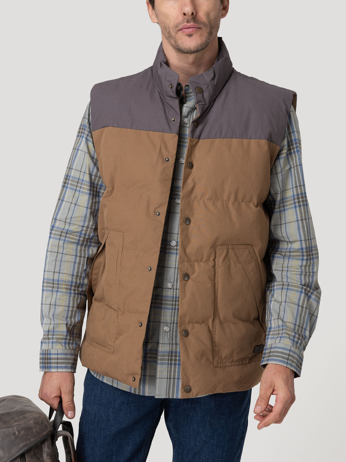 Chaleco Acolchado H Positano Pecan Hombre 4