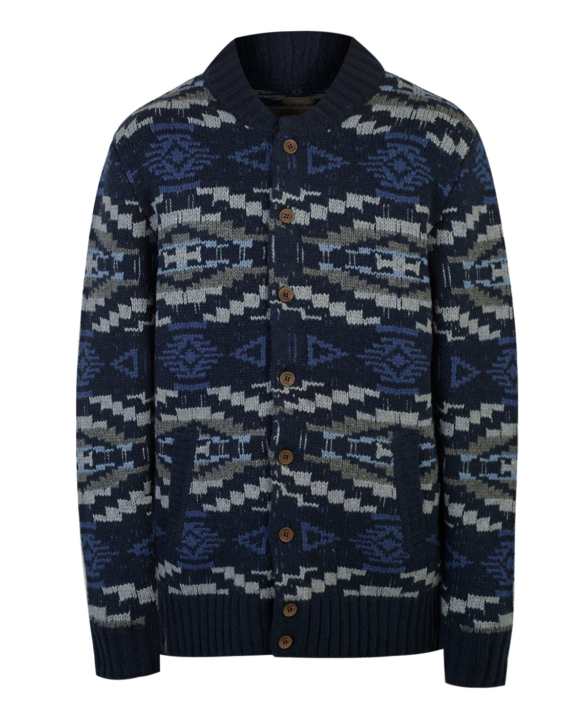 Cardigan H Edimburgo Mix Azul Hombre 1