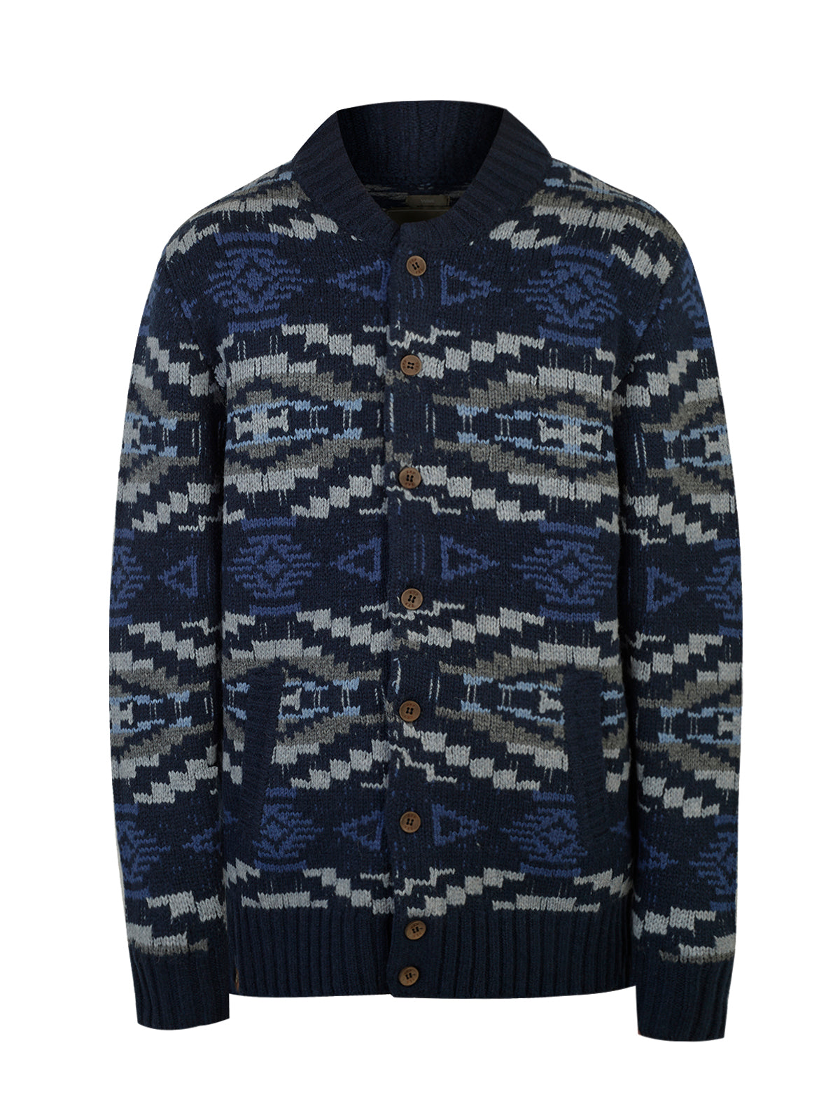 Cardigan H Edimburgo Mix Azul Hombre 1