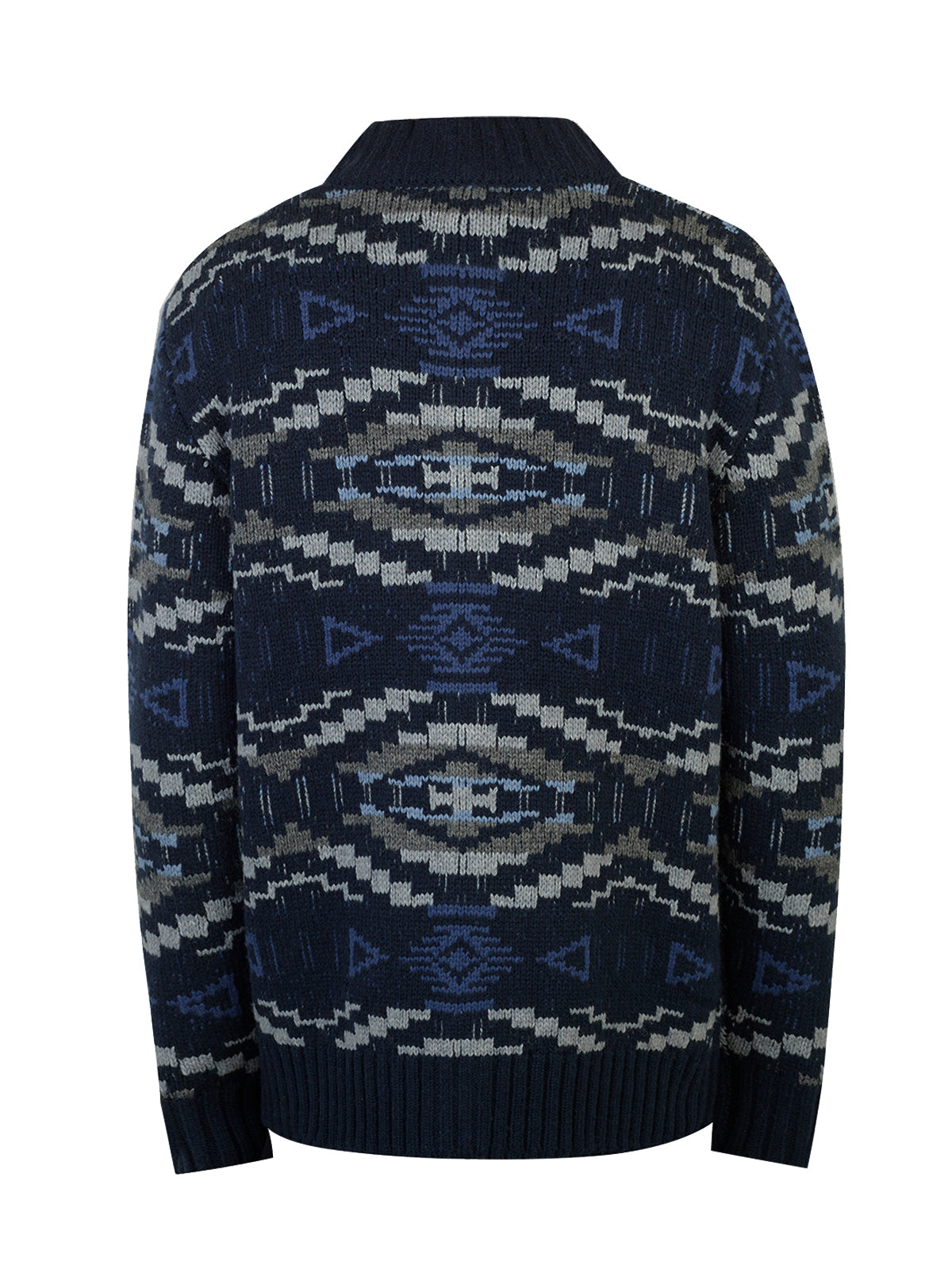 Cardigan H Edimburgo Mix Azul Hombre 2