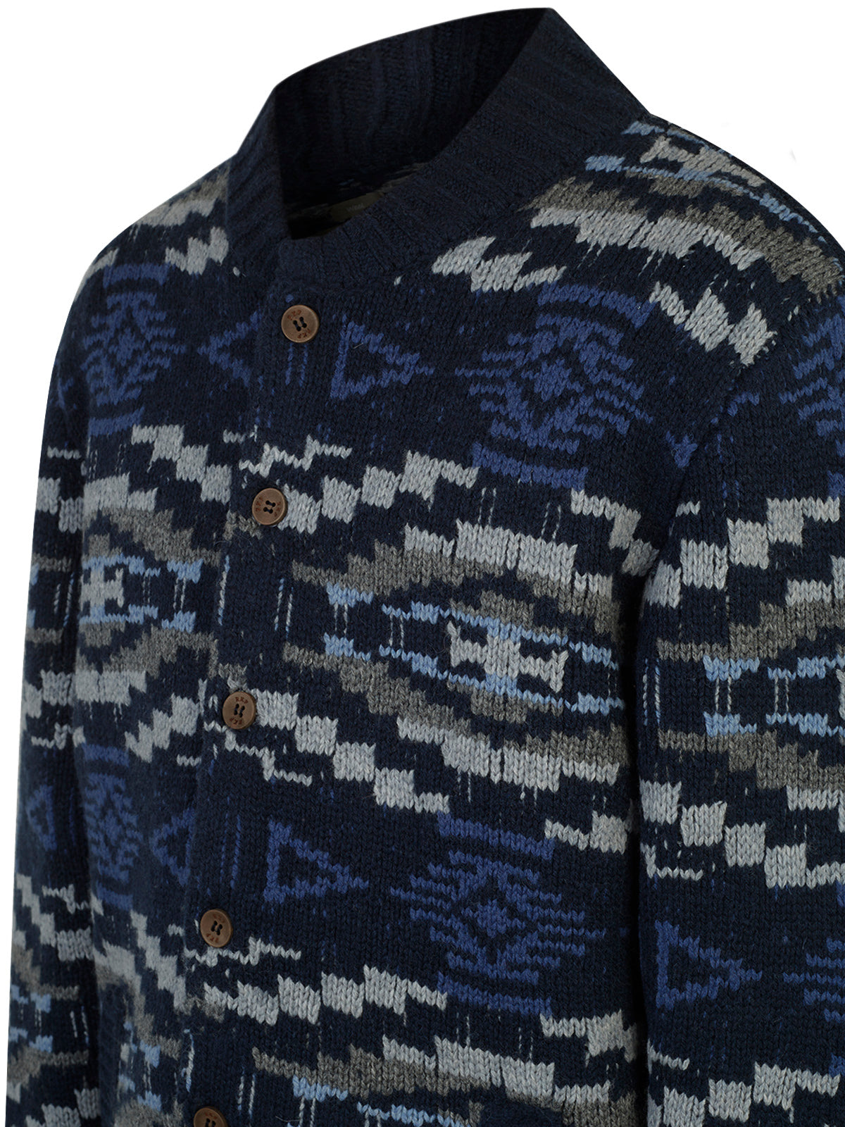 Cardigan H Edimburgo Mix Azul Hombre 3