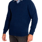 Saco H C/V Italy V Melange Denim Hombre 4