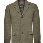 Blazer Acolchado H Lewis Spike Café Hombre 1