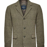 Blazer Acolchado H Lewis Spike Café Hombre 1