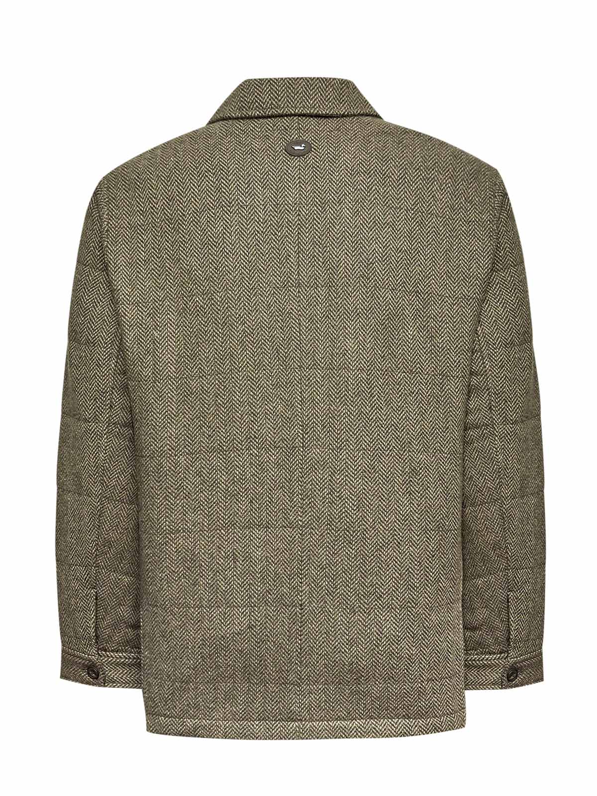 Blazer Acolchado H Lewis Spike Café Hombre 2