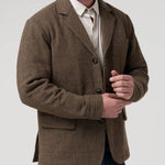 Blazer Acolchado H Lewis Spike Café Hombre 4