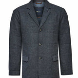 Blazer Acolchado H Lewis Spike Azul Hombre 1