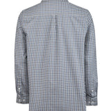 Camisa M/L H Wool Square Bluestone Hombre 2