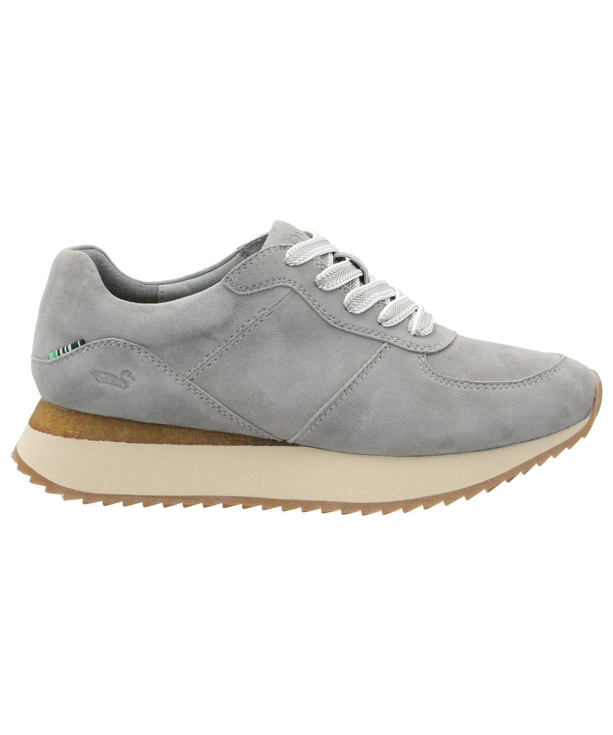 Tenis Viena M Suede Dark Grey Mujer 1