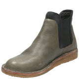 Botin Capa Crepe M Olive Mujer 4
