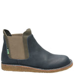Botin Capa Crepe M Navy Mujer 1